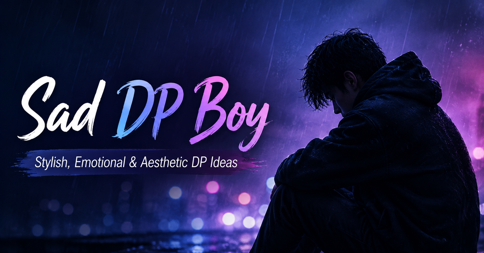50+ sad dp boy